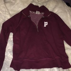 PINK maroon half-vip